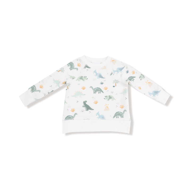 Soft Dinos - Green
Raglan Sweatshirt + Jogger Set