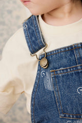 Fenix Short Overall - Teddy Face Denim