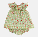 Petal Float Apple Dress