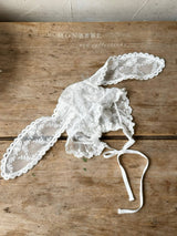 Bunny Lace Bonnet