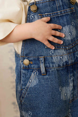 Fenix Short Overall - Teddy Face Denim