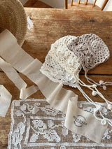 Mary Rose Handmade Bonnet .