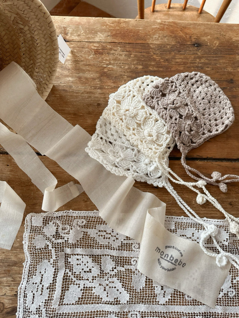 Mary Rose Handmade Bonnet .