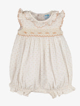 LULI & ME - BBY - PLUMETI SMOCK BUBBLE - BEIGE