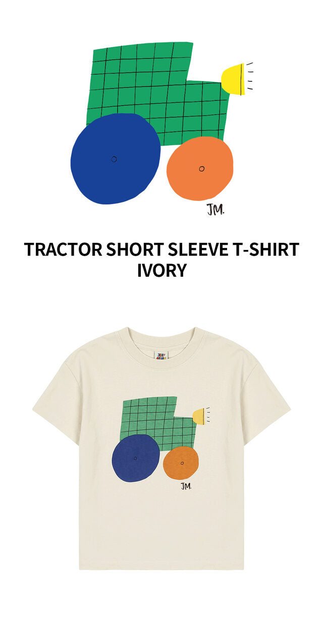 TRACTOR SHORT SLEEVE T-SHIRT_IVORY