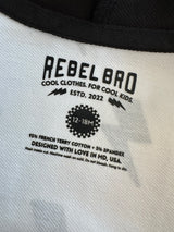 Hooded Rebel Short Sleeve
Romper in Bowie