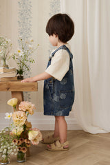 Fenix Short Overall - Teddy Face Denim